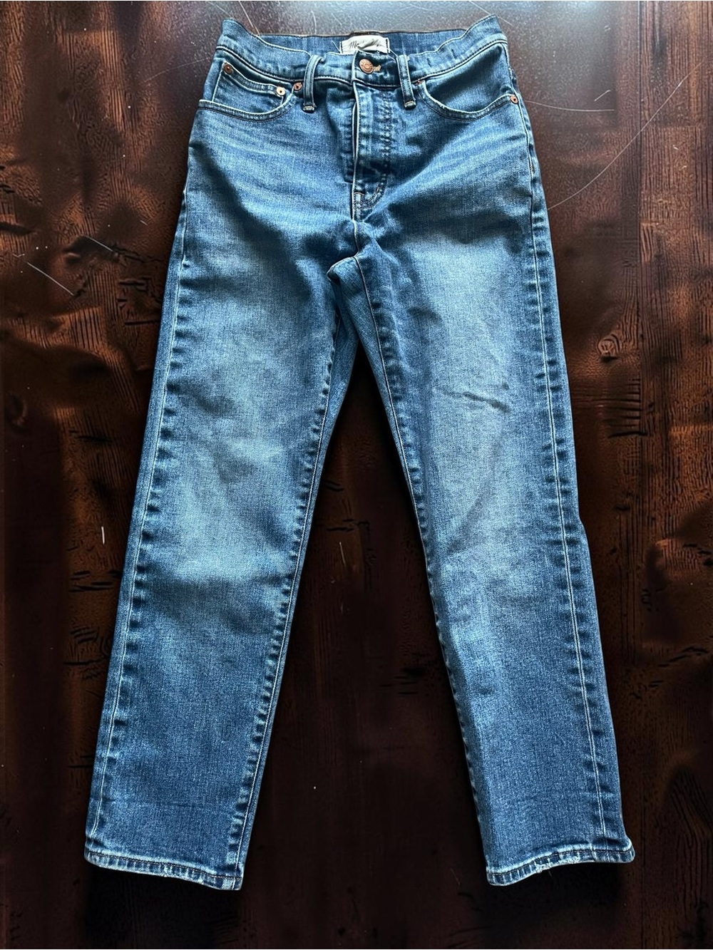 Madewell Women’s Classic Straight Jean Size 25-P